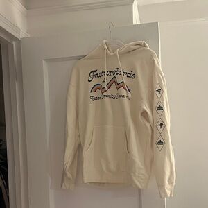 Teton Gravity Research x Futurebirds Cream Graphic Hoodie